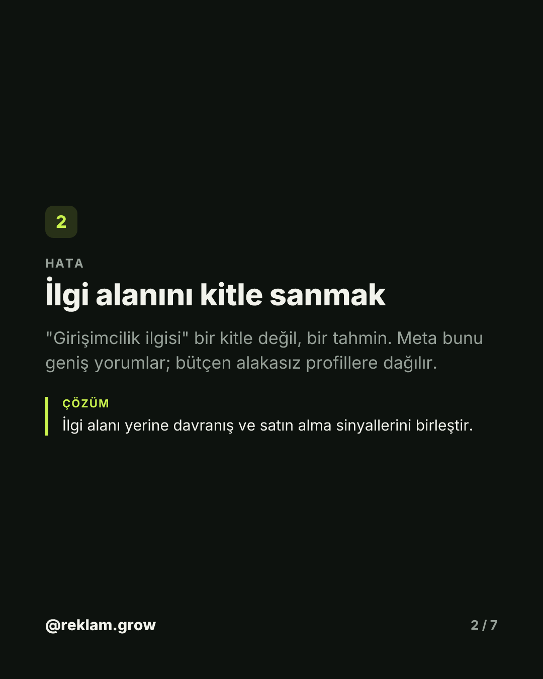 Bütçenin yarısı yanlış kitleye gidiyor. — slayt 2