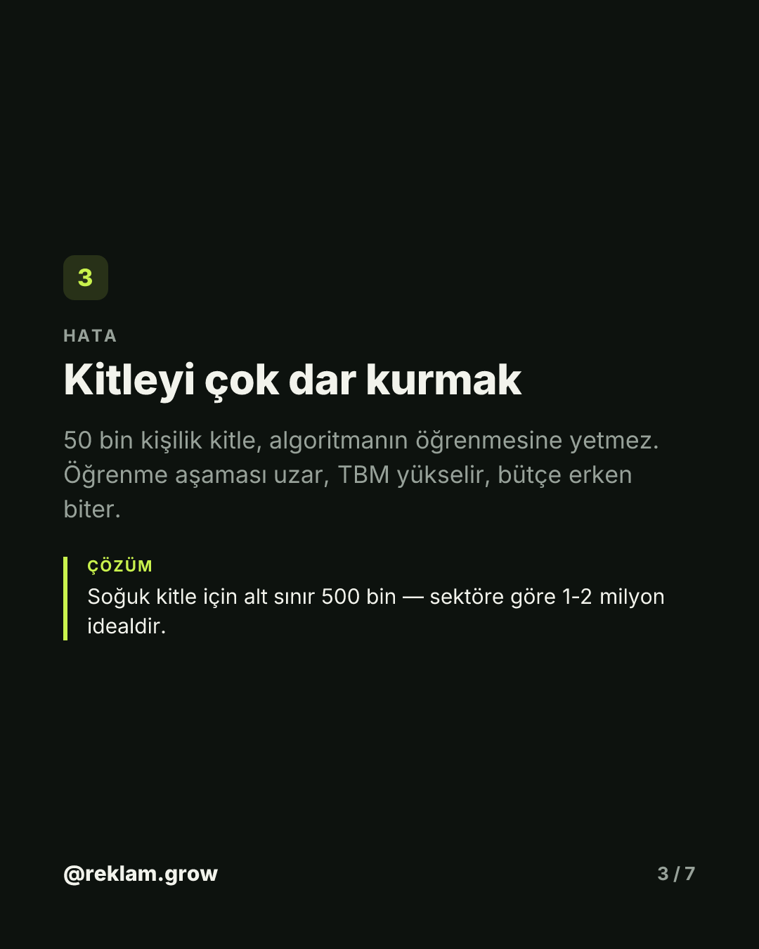 Bütçenin yarısı yanlış kitleye gidiyor. — slayt 3