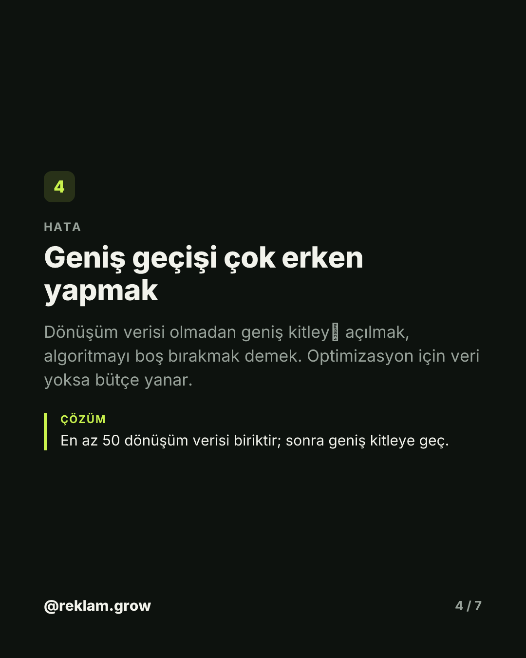 Bütçenin yarısı yanlış kitleye gidiyor. — slayt 4