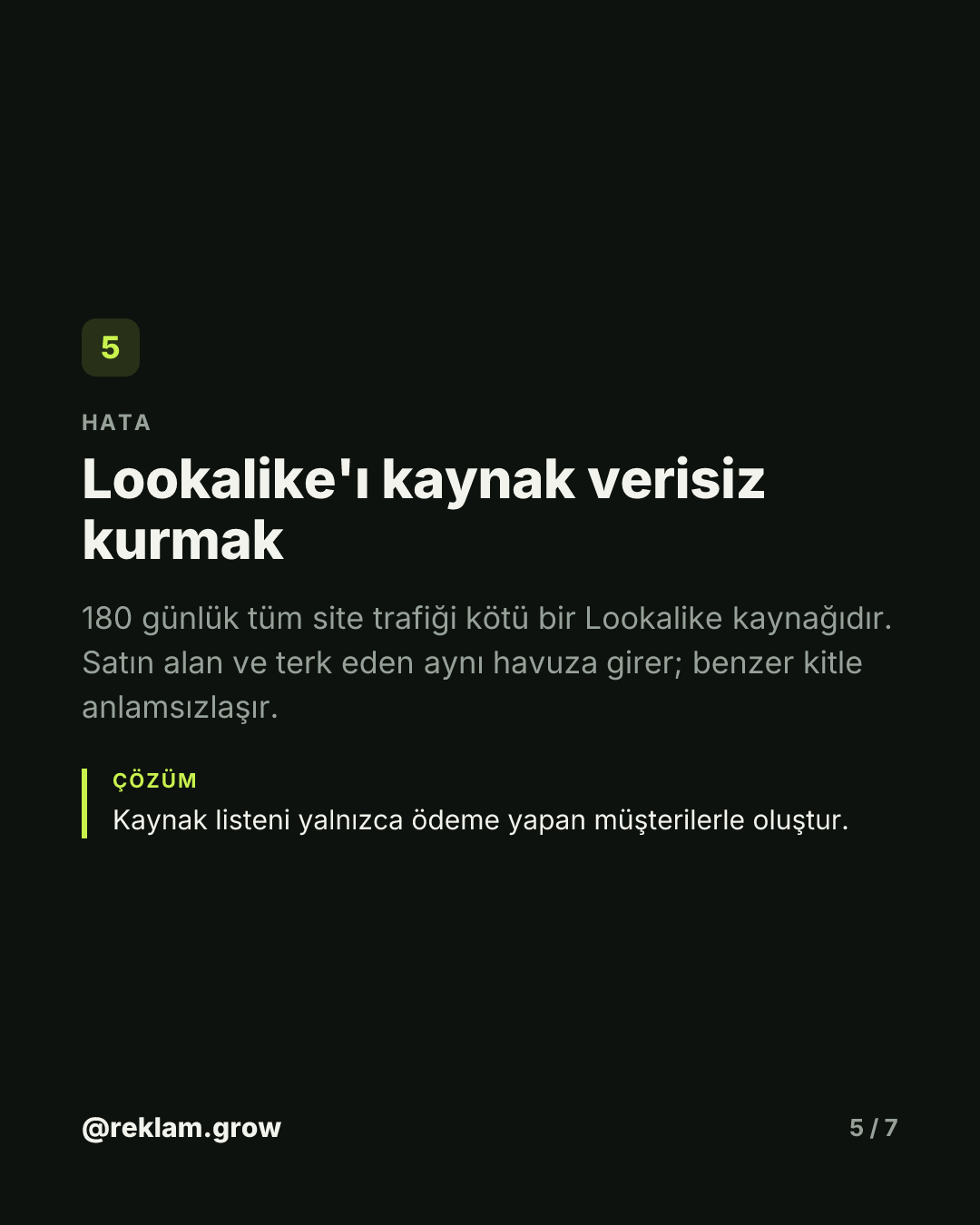 Bütçenin yarısı yanlış kitleye gidiyor. — slayt 5