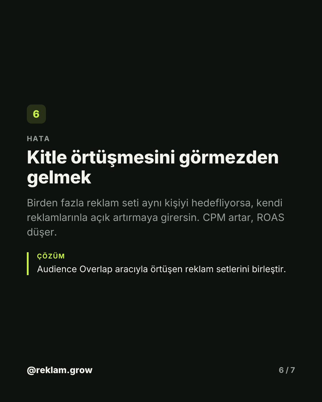 Bütçenin yarısı yanlış kitleye gidiyor. — slayt 6